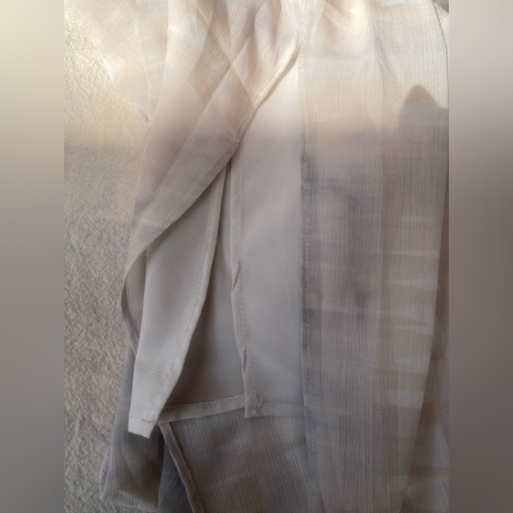 h by halston goddess gown kaftan dress sz. 4 - Picture 9 of 14